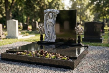 dvojhrob-zula-cierna-s-pomnikom-anjela