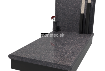 Jednohrob Steel Grey