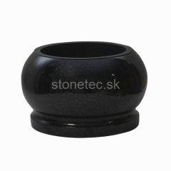 Žulová žardniéra Absolute Black