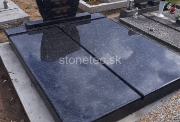 Dvojhrob Steel Grey