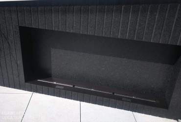 Externý krb z prírodnej materiálu Raja Black