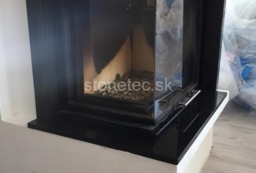 Obklad krbu Absolute Black