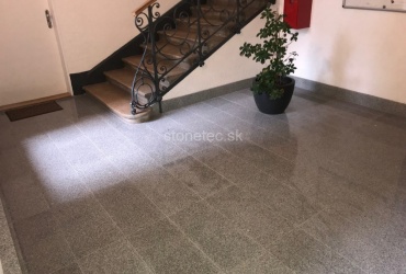 Dlažba zo žuly Bianco Tarn