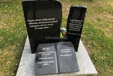 Pamätná tabuľa z čiernej žuly