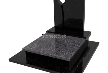 Viacgeneračný urnový hrob Steel Grey